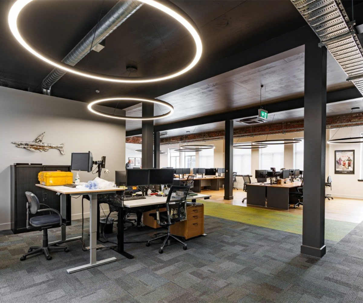 Commerical electrics in a Dunedin office